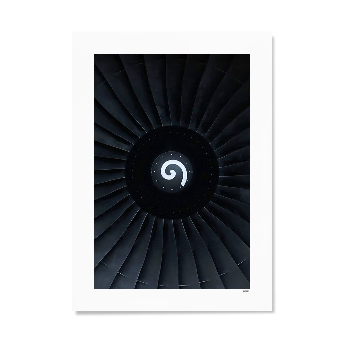 Poster of Airplane Engine | WIJCK.
